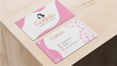 تصميم بطاقة عمل      carte visite    /       business card