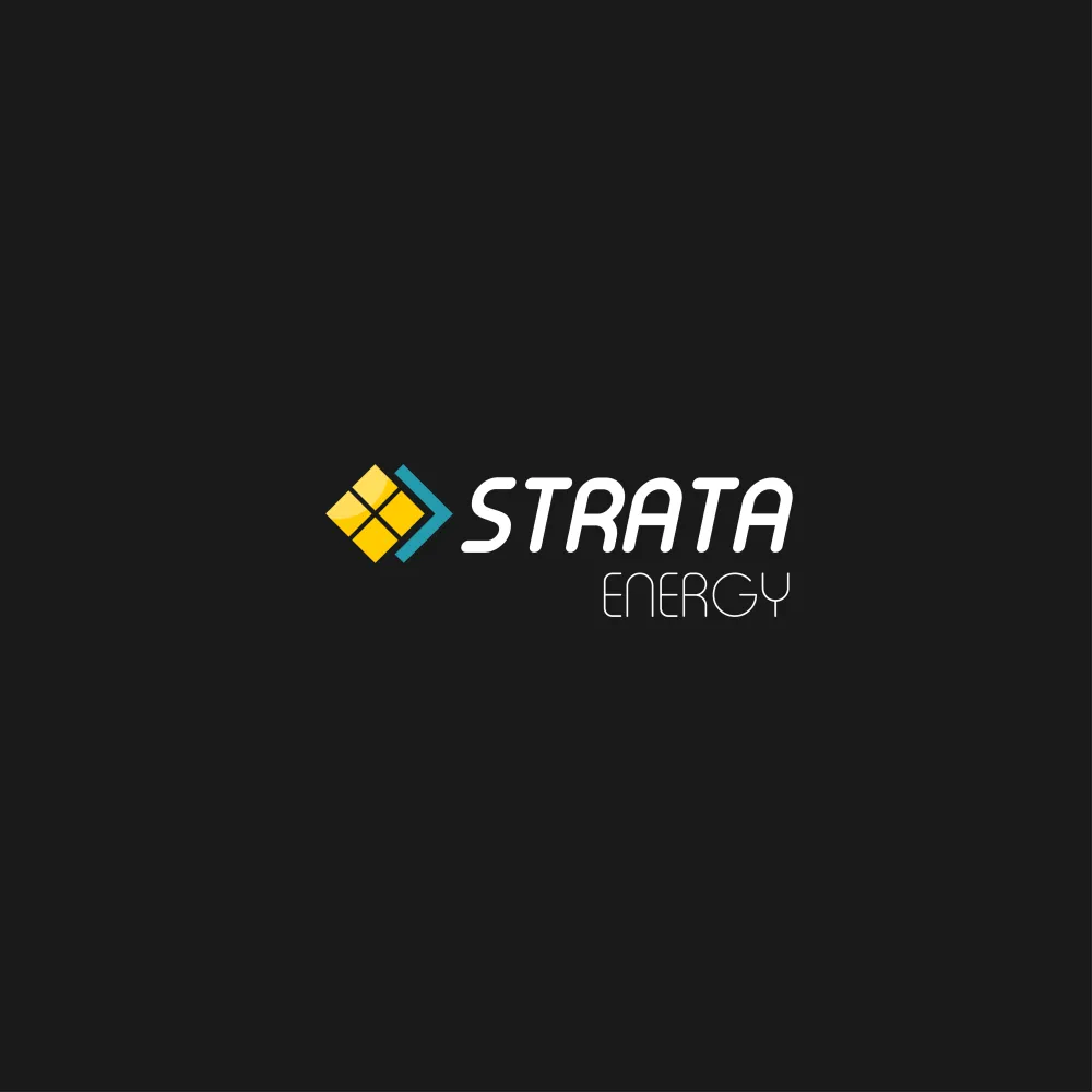 Logo design contest entry for "Strata Energy"